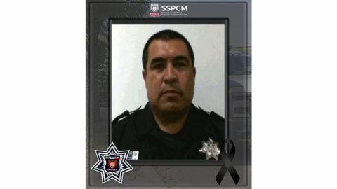 Fallece otro elemento policiaco