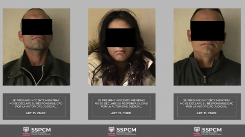 Con armas y en un auto robado, tres al ‘bote’