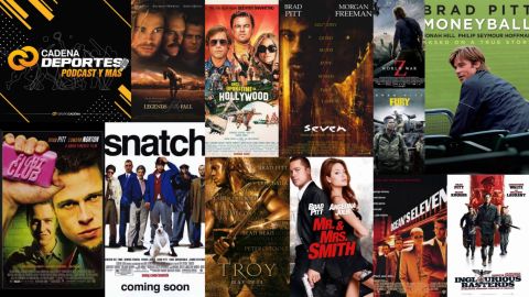 CADENA DEPORTES PODCAST: Brad Pitt mueve a las masas con sus películas