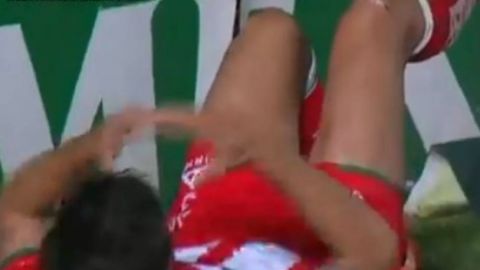 La escalofriante lesión de Unai Bilbao, jugador de Necaxa