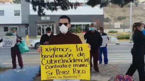 Desamparados, trabajadores de salud en Tijuana