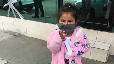 Cruz Roja deja a niña sin atención médica