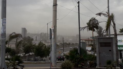 Fuertes vientos en Tijuana