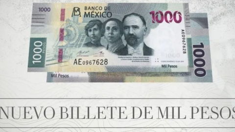 Conoce los detalles del nuevo billete de mil pesos
