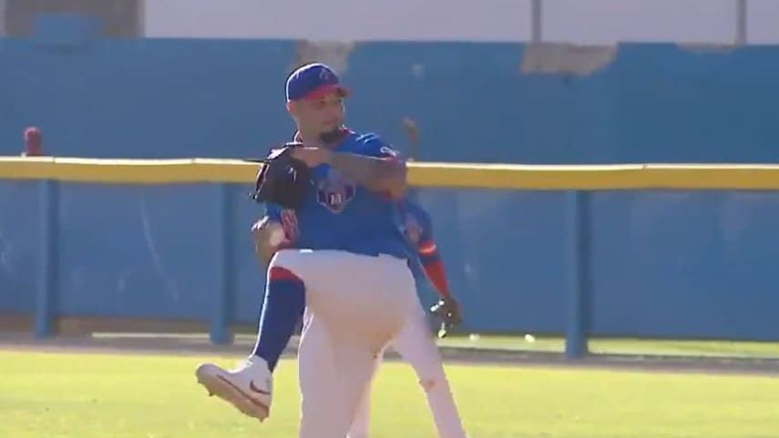 Yadier Molina Hizo Su Debut Como Pitcher