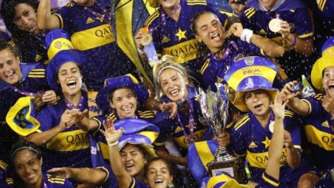 Boca, 1er campeón profesional del fútbol femenino