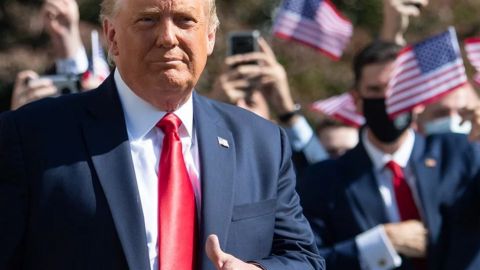 ''Regresaremos de algún modo'': Trump en último mensaje como presidente