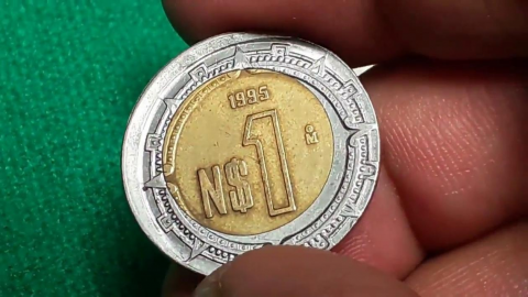 MONEDA de 1 peso es VENDIDA por 10 MIL PESOS en internet