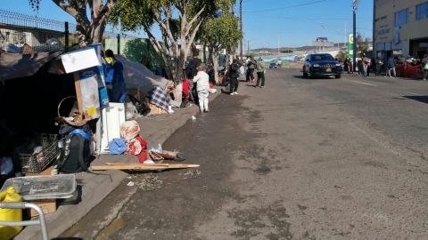 No pedimos vivir así: Migrantes en Tijuana
