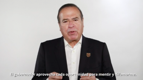 ''Bonilla me quiere meter a la cárcel'': Arturo González