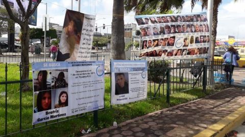 Familiares de desaparecidos recaudan fondos para búsquedas