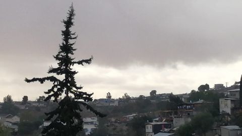 Comenzaron las  lluvias en Tijuana