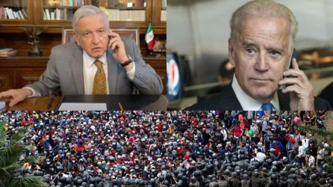 Biden y AMLO pactan ''contener el flujo de inmigración irregular''