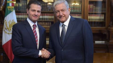 Peña Nieto, sin rencores, le desea pronta recuperación a AMLO