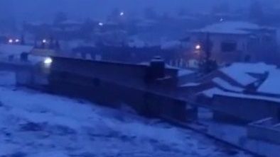 Video: Muestran Cananea, Sonora, bajo la nieve