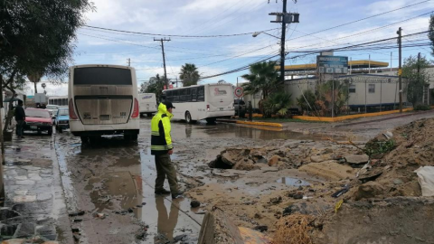 Hubo nueve inundaciones en Tijuana por tormentas