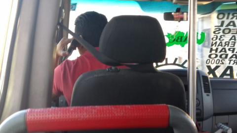 Choferes del transporte público piden ser vacunados contra COVID-19 en Tijuana