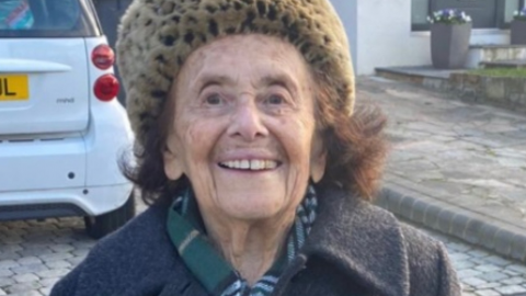 ¡VENCE AL COVID! abuelita de 97 años sobreviviente del holocausto