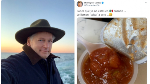 Ex embajador de EU muestra cuanto extraña México en sus redes