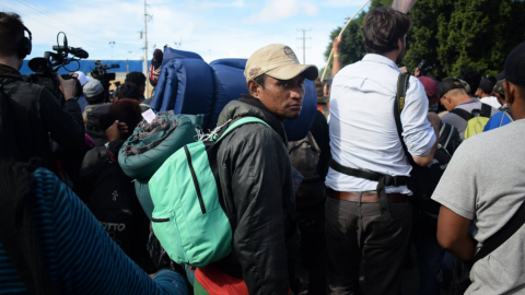 Migrantes crean ''ciudades perdidas'' en México