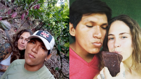 Mujer abandona sus LUJOS para vivir en la SELVA con el amor de su vida