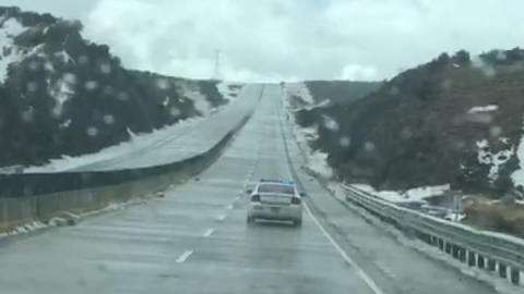 Otra vez, CERRADA la autopista; abierta la libre a La Rumorosa