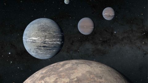 Una súper Tierra y 3 exoplanetas descubiertos por estudiantes