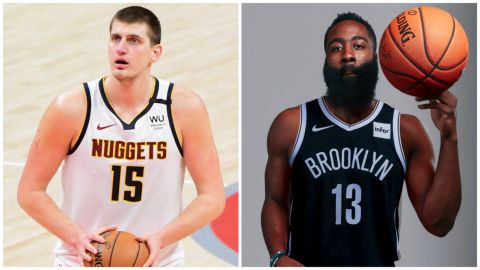 Nikola Jokic y James Harden son los Jugadores de la Semana en la NBA