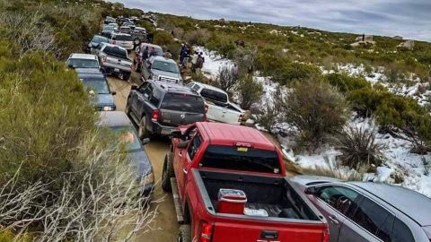 Piden apoyo para reparación de caminos a Sierra de Juárez