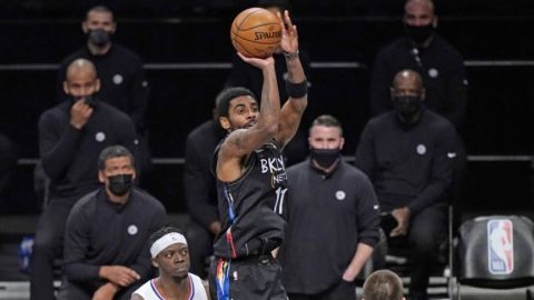Con 39 puntos de Irving, Nets superan a Clippers