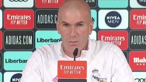 La rabieta de Zinedine Zidane en conferencia de prensa