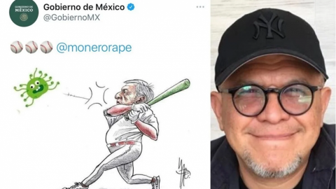 No autoricé cartón sobre AMLO desde cuenta de gobierno: Monero