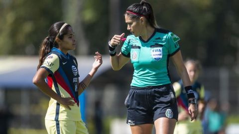 Diana Pérez finaliza el juego entre América y León antes de tiempo