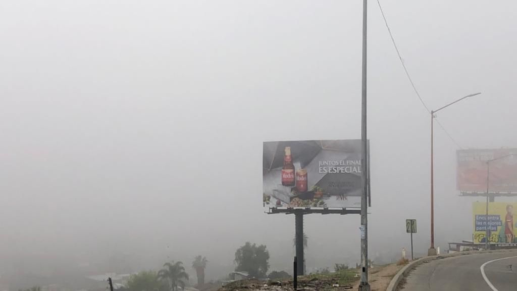 Pronostican ambiente frío y neblina en Tijuana