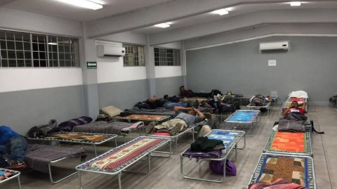 Registran primer caso de COVID-19 en albergue migrante de Tijuana