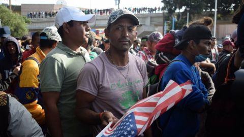 Migrantes ven muy posible el asilo en Estados Unidos