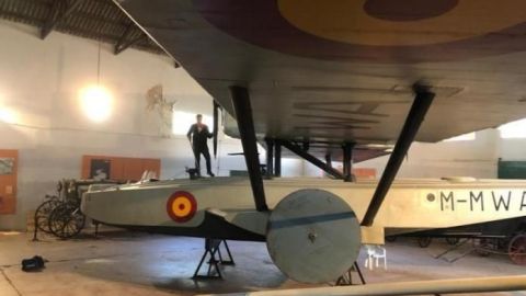 El primer avión que acabó el viaje de Europa a Sudamérica brilla 95 años después
