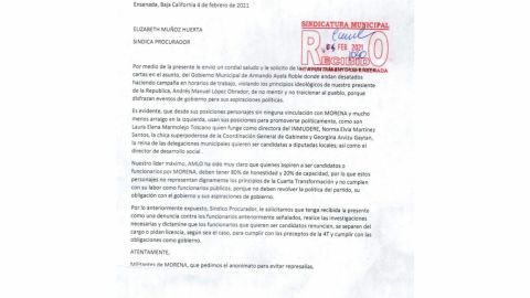 Pide militancia MORENA que funcionarios renuncien