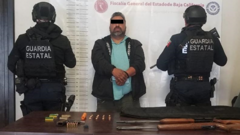 DETIENE FGE A ''EL AGUACATE'' O ''EL H3'' LÍDER DE GRUPO CRIMINAL EN TECATE