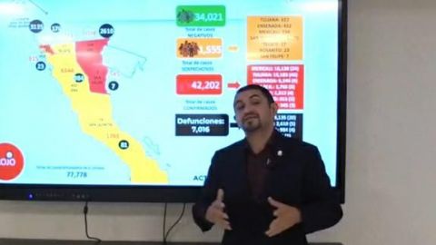 Baja California podría pasar a semáforo naranja la próxima semana