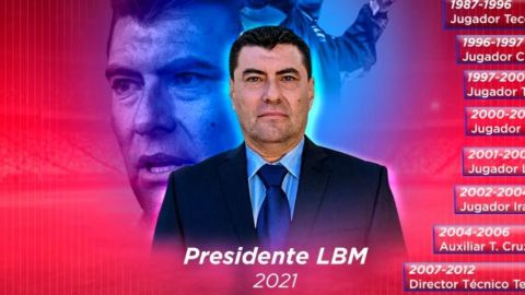 El exfutbolista Carlos Briones es nuevo presidente de la LBM