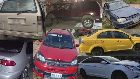 Recuperan autos robados en Tijuana