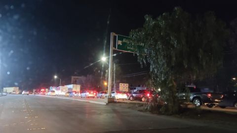 Tráfico detenido en Otay