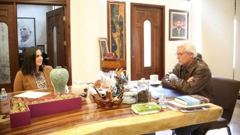 Se reúne alcaldesa de Tijuana con el gobernador Bonilla