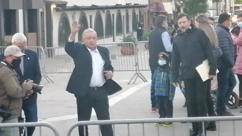 AMLO, hoy en Tijuana