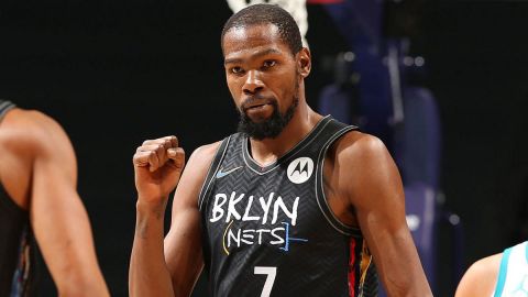 Durant de Brooklyn Nets se perderá su cuarto partido consecutivo por distensión