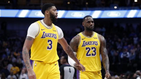 LeBron James admite que jugar sin Anthony Davis es un desafío para los Lakers