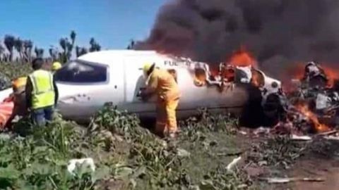 Se estrella avioneta en Veracruz; 7 muertos
