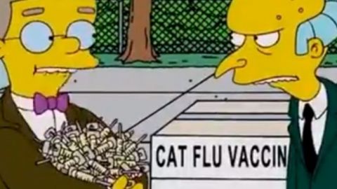 'Los Simpson' predijeron la vacunación VIP contra covid-19