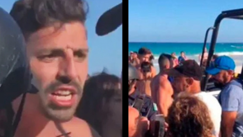 VIDEO: Policías detienen a pareja gay por besarse en playa de Tulum